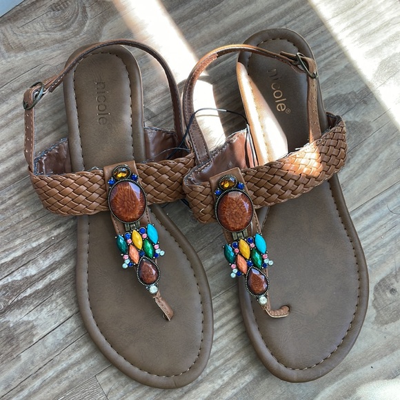 💠🔆 Boho sandals 🗺 vacation vibes! - Picture 10 of 10